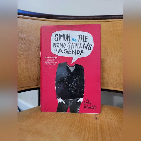 Simon Vs. The Homosapiens Agenda by Becky Albertalli (Hardcover, SIGNED) - Picture 1 of 3